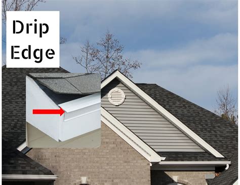Edge roofing - A drip edge shall be provided at eaves and rake edges of shingle roofs. Adjacent segments of drip edge shall be overlapped not less than 2 inches (51 mm). Drip edges shall extend not less than 1 / 4 inch (6.4 mm) below the roof sheathing and extend up back onto the roof deck not less than 2 inches (51 mm).